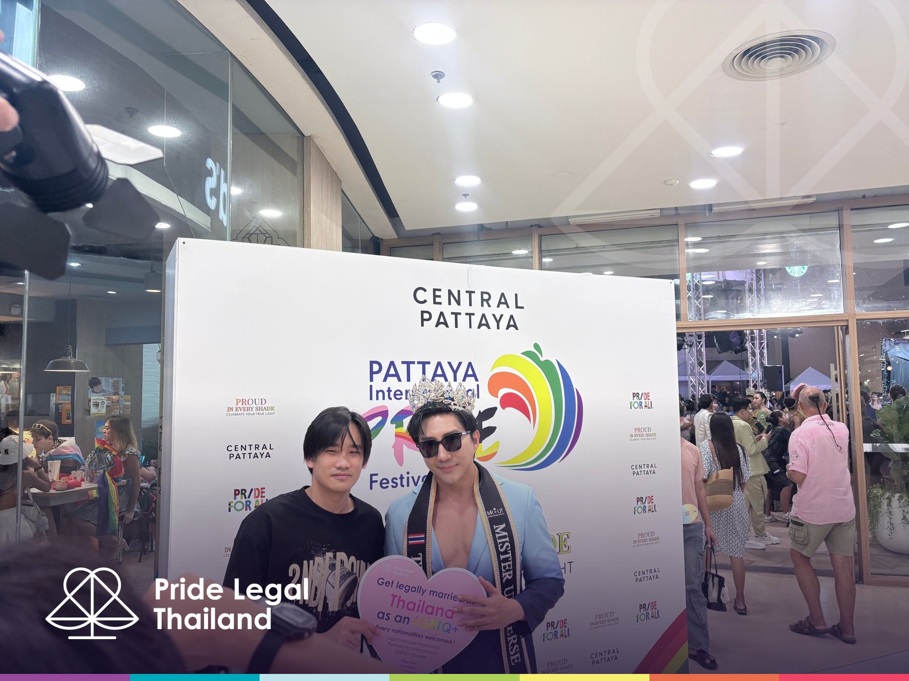 A photograph by Pride Legal Thailand