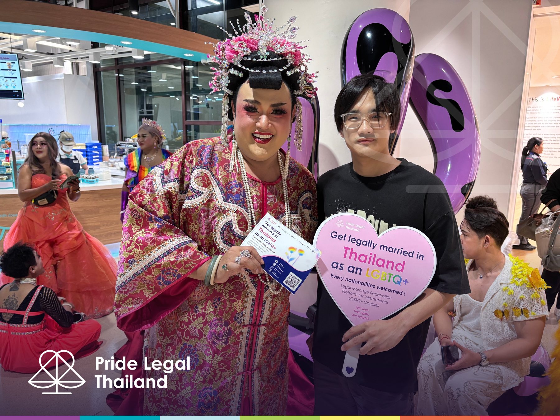 A photograph by Pride Legal Thailand