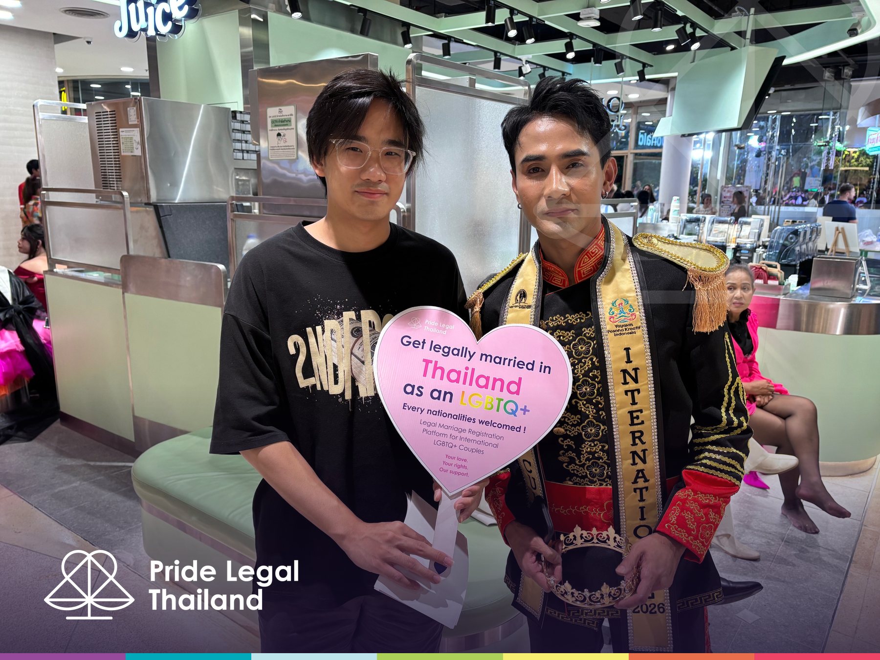 A photograph by Pride Legal Thailand