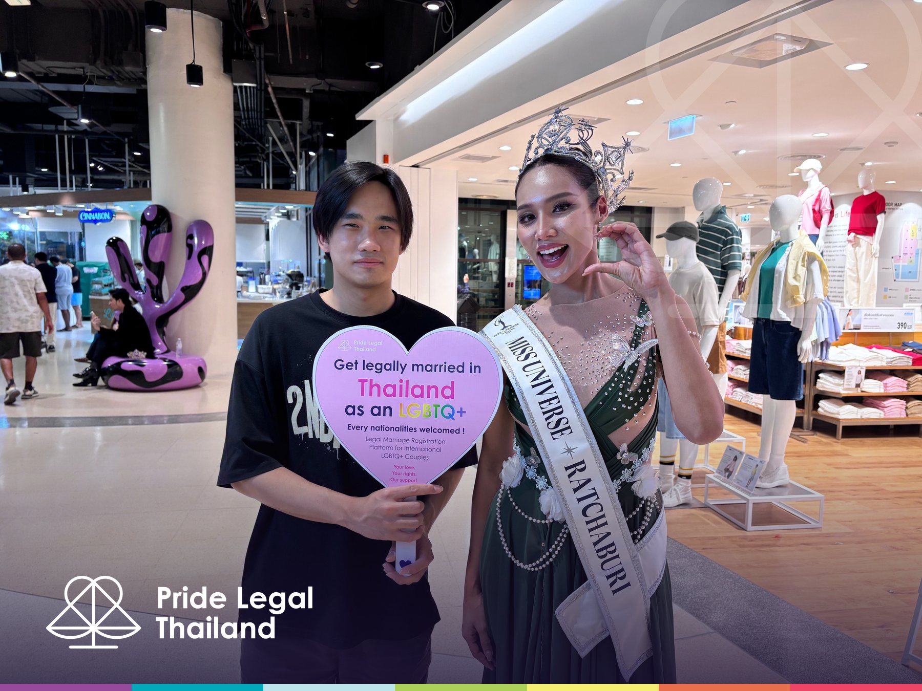 A photograph by Pride Legal Thailand