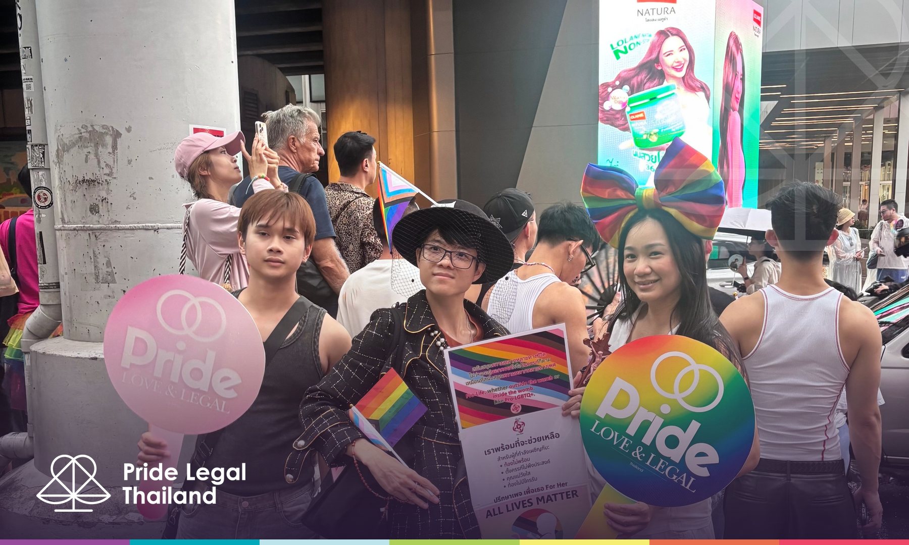 A photograph by Pride Legal Thailand
