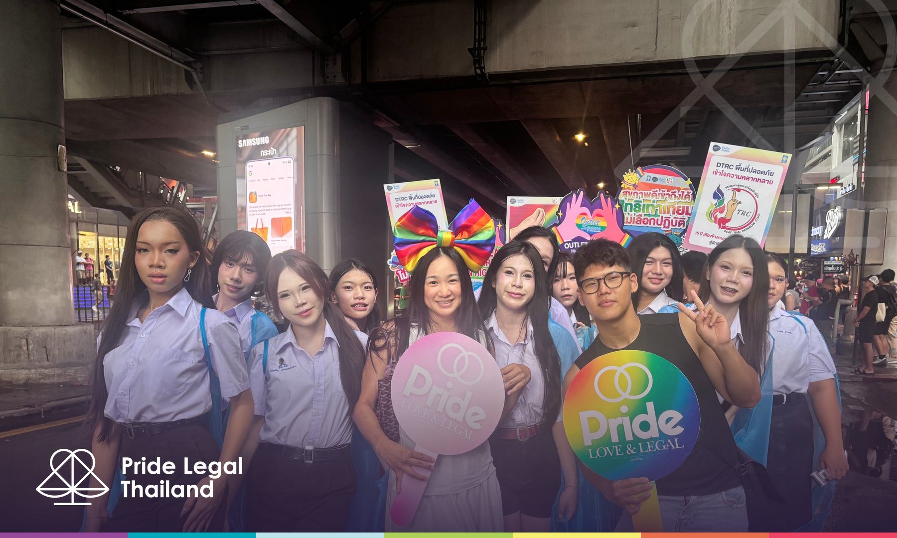A photograph by Pride Legal Thailand